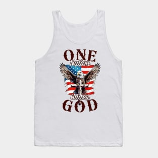 one nation under god Tank Top